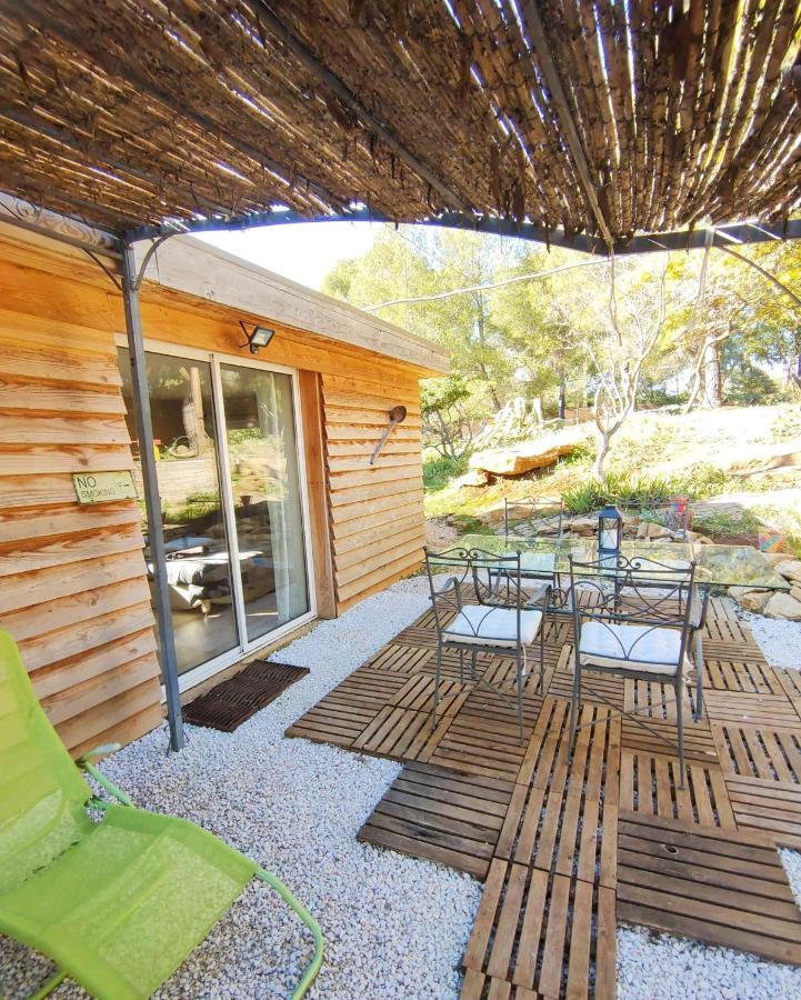 Arche De Noe Atypique, Boheme , Nature, Piscine Chauffee De Paques A Toussaint , Spa , Sauna , Loisirs Le Beausset Eksteriør bilde